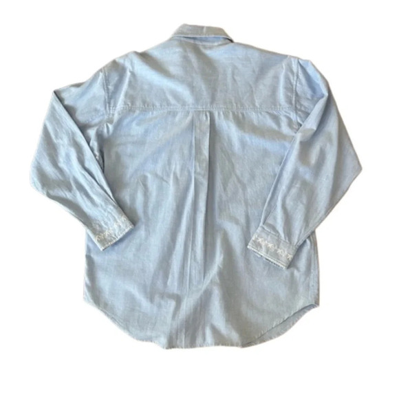 Vintage 100% Cotton Mervyn’s Partners Embroidered Button Down Shirt Size S - Picture 4 of 5